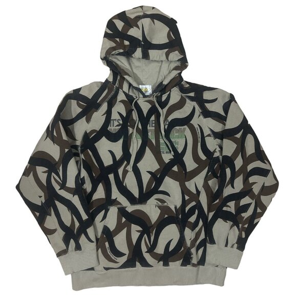 ASAT Mens Camouflage Hunting Sweatshirt Size M Multicolor Hooded - Picture 1 of 7